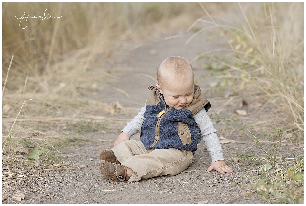 baby photographer broomfield, 1 year old outdoor session