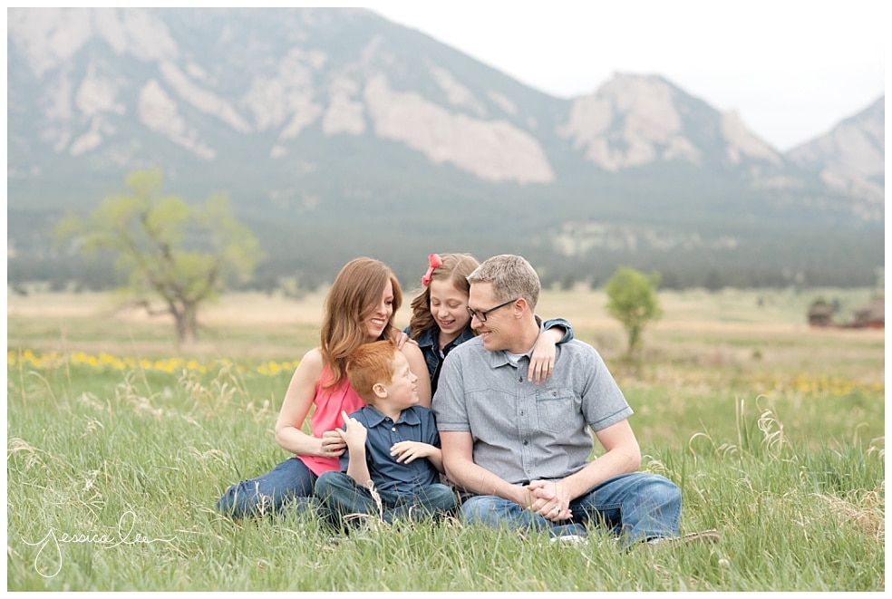 Family Photographer Boulder, foothills family