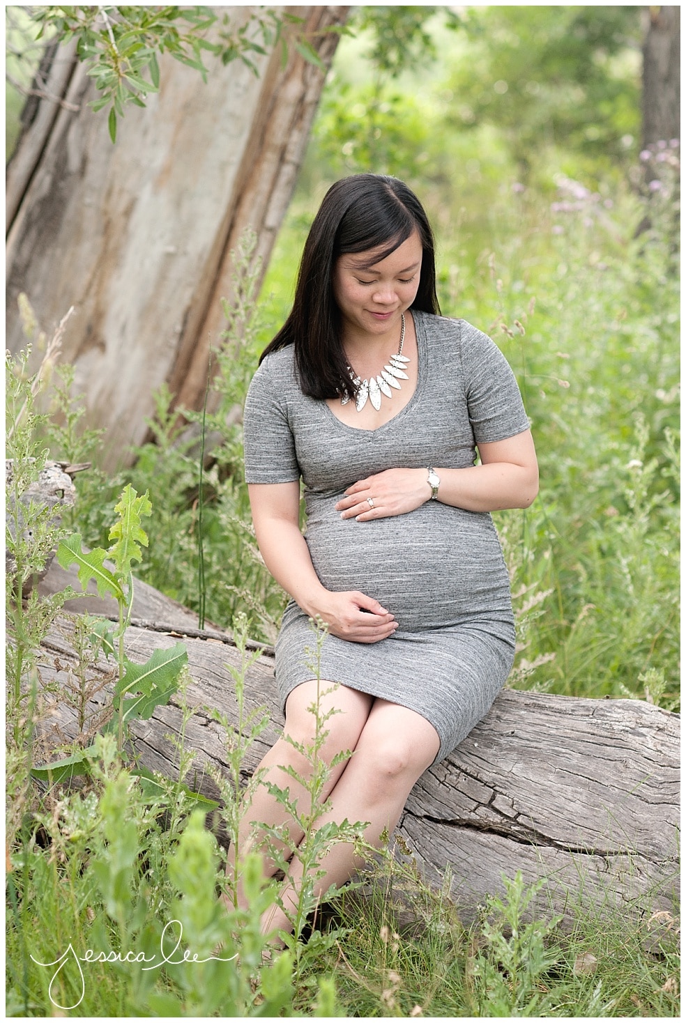 Broomfield Newborn Photographer, Jessica Lee Photography, maternity photos in tall grass