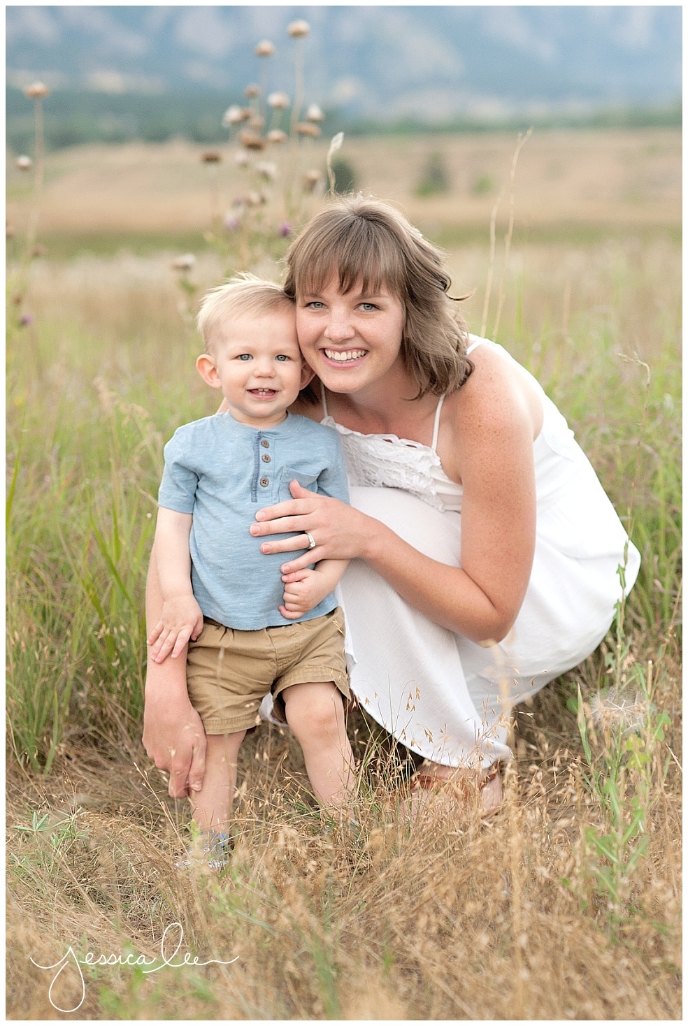 Lafayette Colorado Family Photographer, Jessica Lee Photography, mother with son