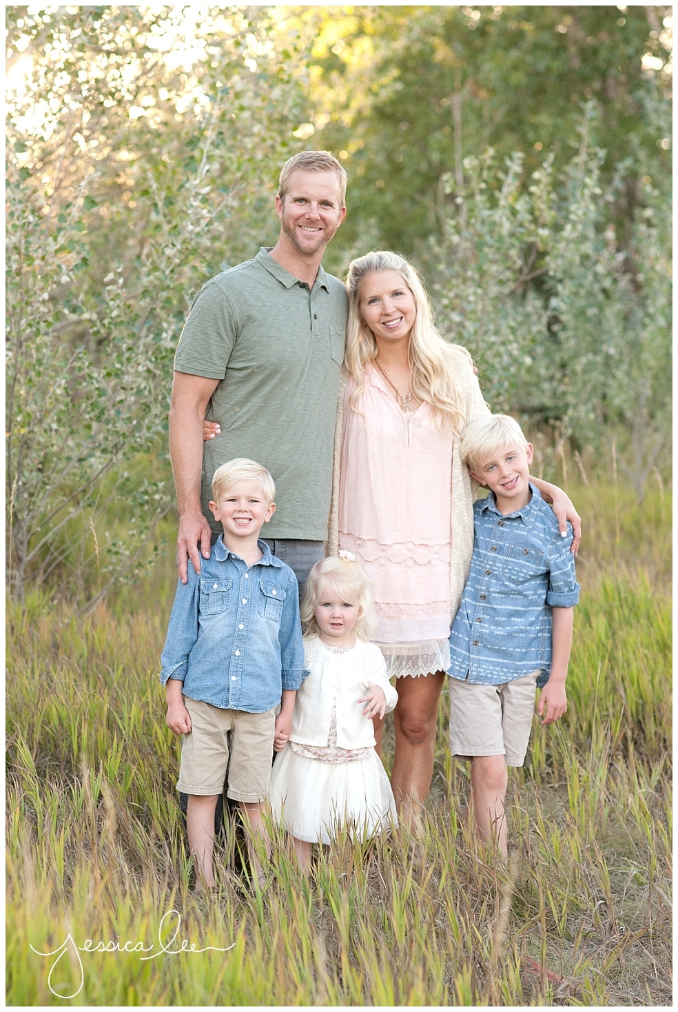 Family Photographer Denver Colorado, beautiful family of five
