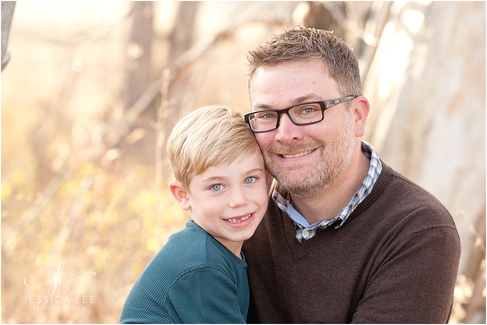 Louisville Family Photographer, father and son together