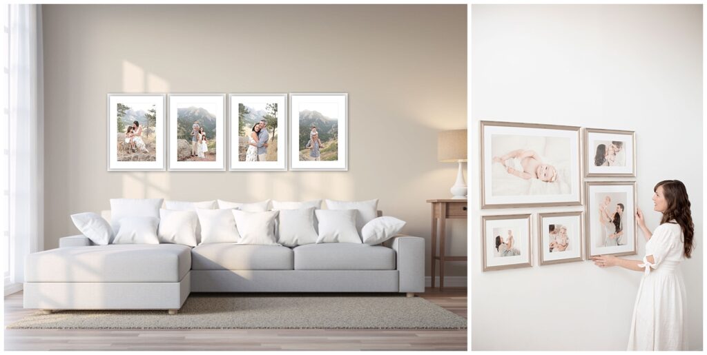 Favorite Places to Hang Frames - Living Room