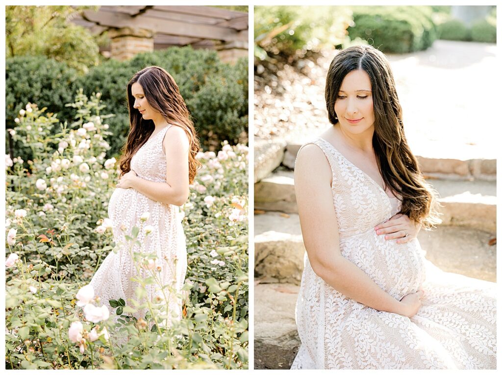 Maternity Photoshoot at Delano Gardens in Alabama