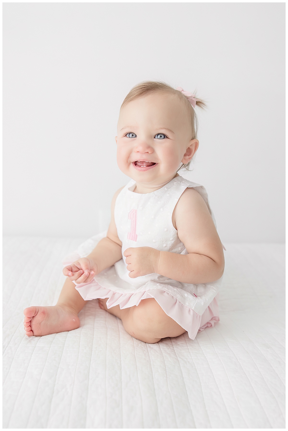 1 Year baby session Huntsville Alabama Studio