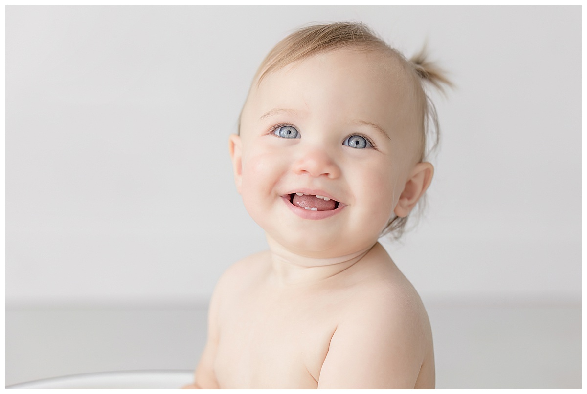 1 Year baby session Huntsville Alabama Studio